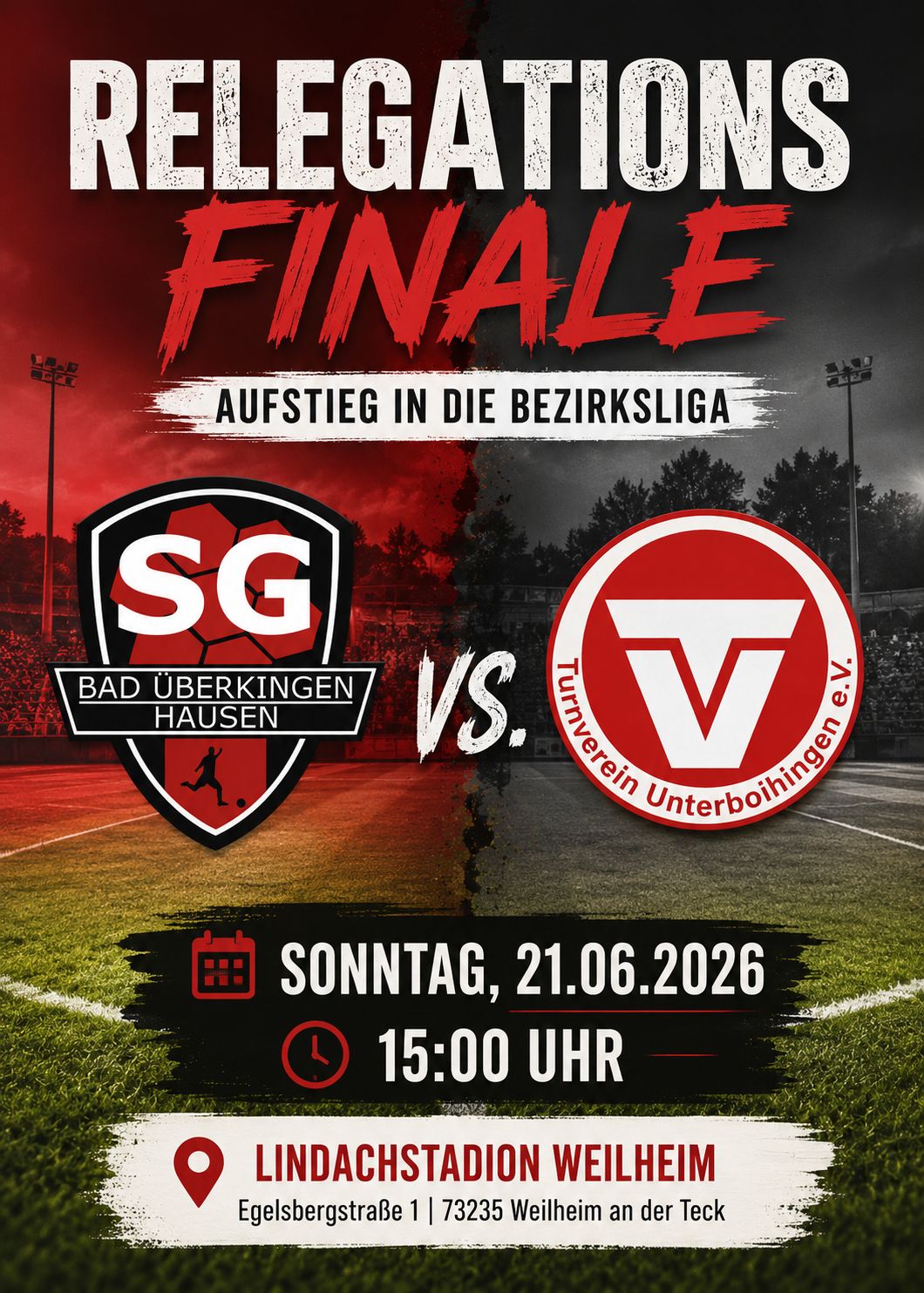 TSV Weilheim Relegation Bezirksliga SGM Bad Überkingen/Hausen TV Unterboihingen