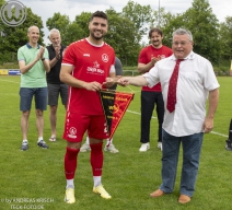 Meisterwimpel Übergabe am 1. Juni 2025