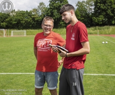 Meisterwimpel Übergabe am 1. Juni 2025